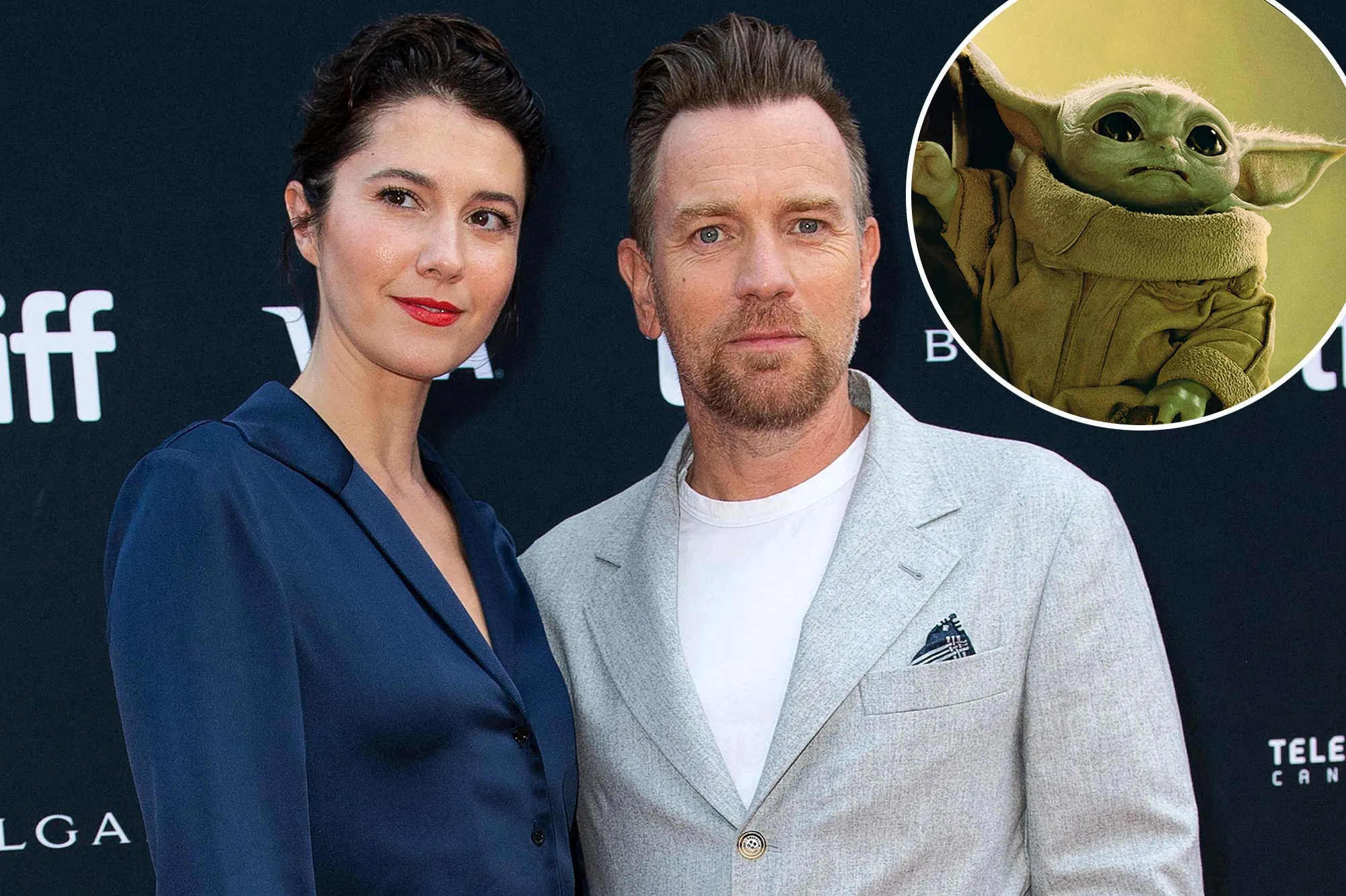 Ewan McGregor and Mary Elizabeth Winstead Introduced Son to Baby Yoda — And It Went Really Badly 971