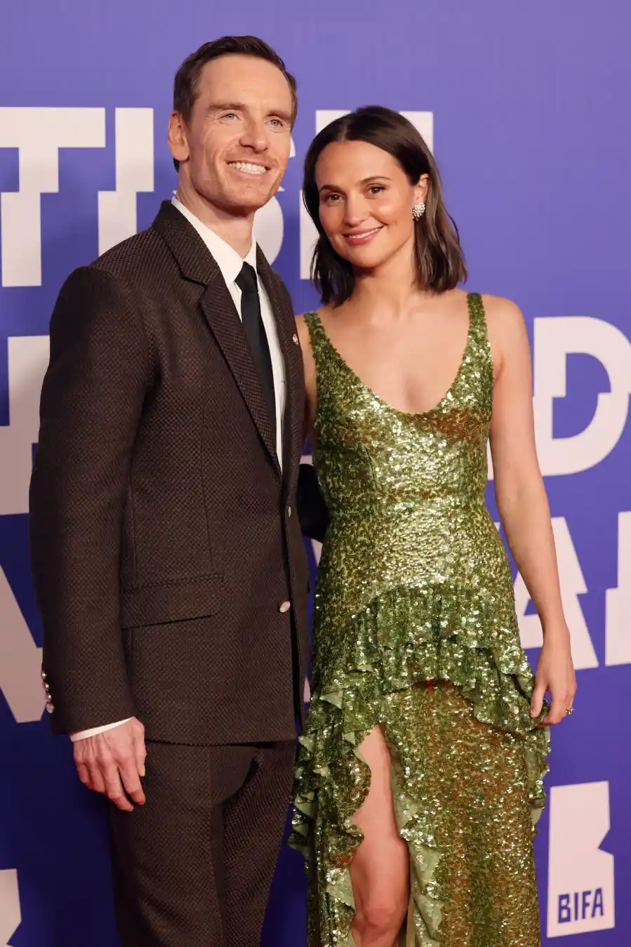 Alicia Vikander and Michael Fassbender