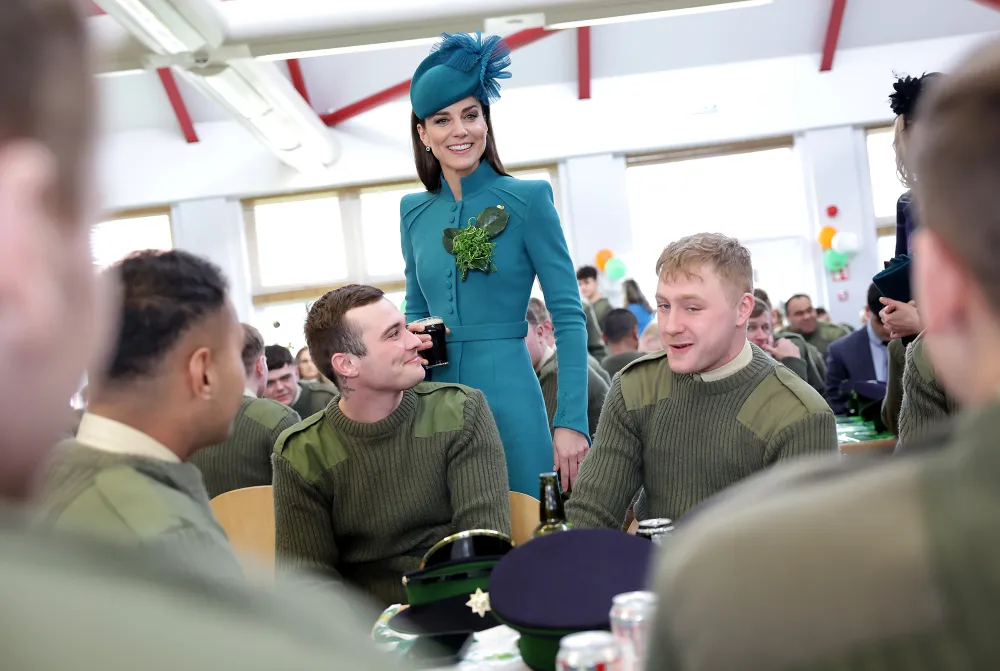 Irish Guards Will Pay Tribute to Kate Middleton at St. Patrick&rsquo;s Day Celebration