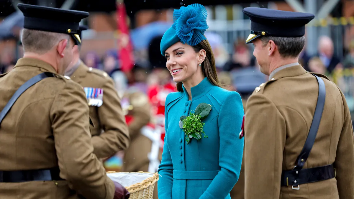 Irish Guards Will Pay Tribute to Kate Middleton at St. Patrick’s Day Celebration