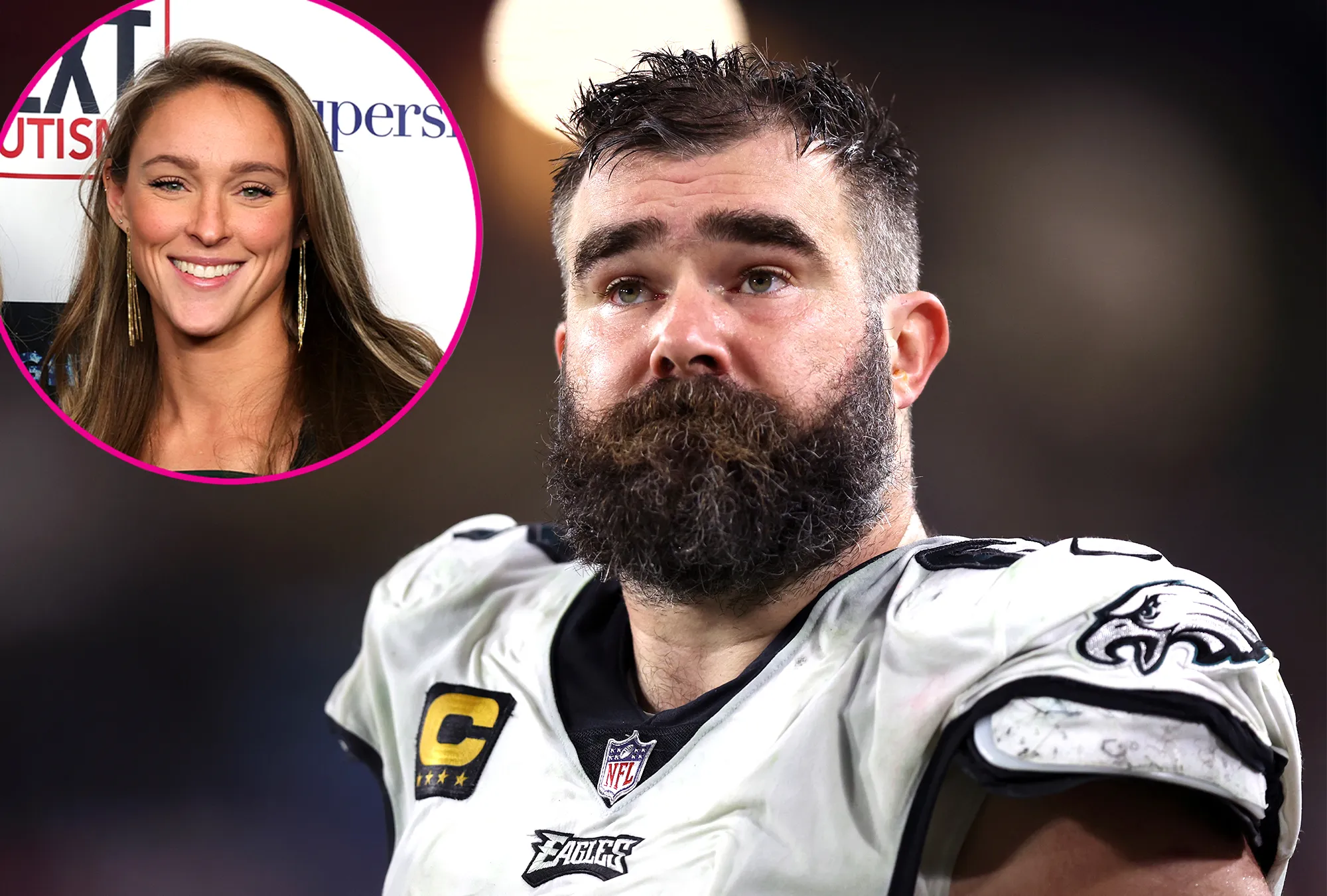 Jason Kelce Gets Choked Up Remembering 1st Night He Met Wife Kylie Kelce I Knew Right Away