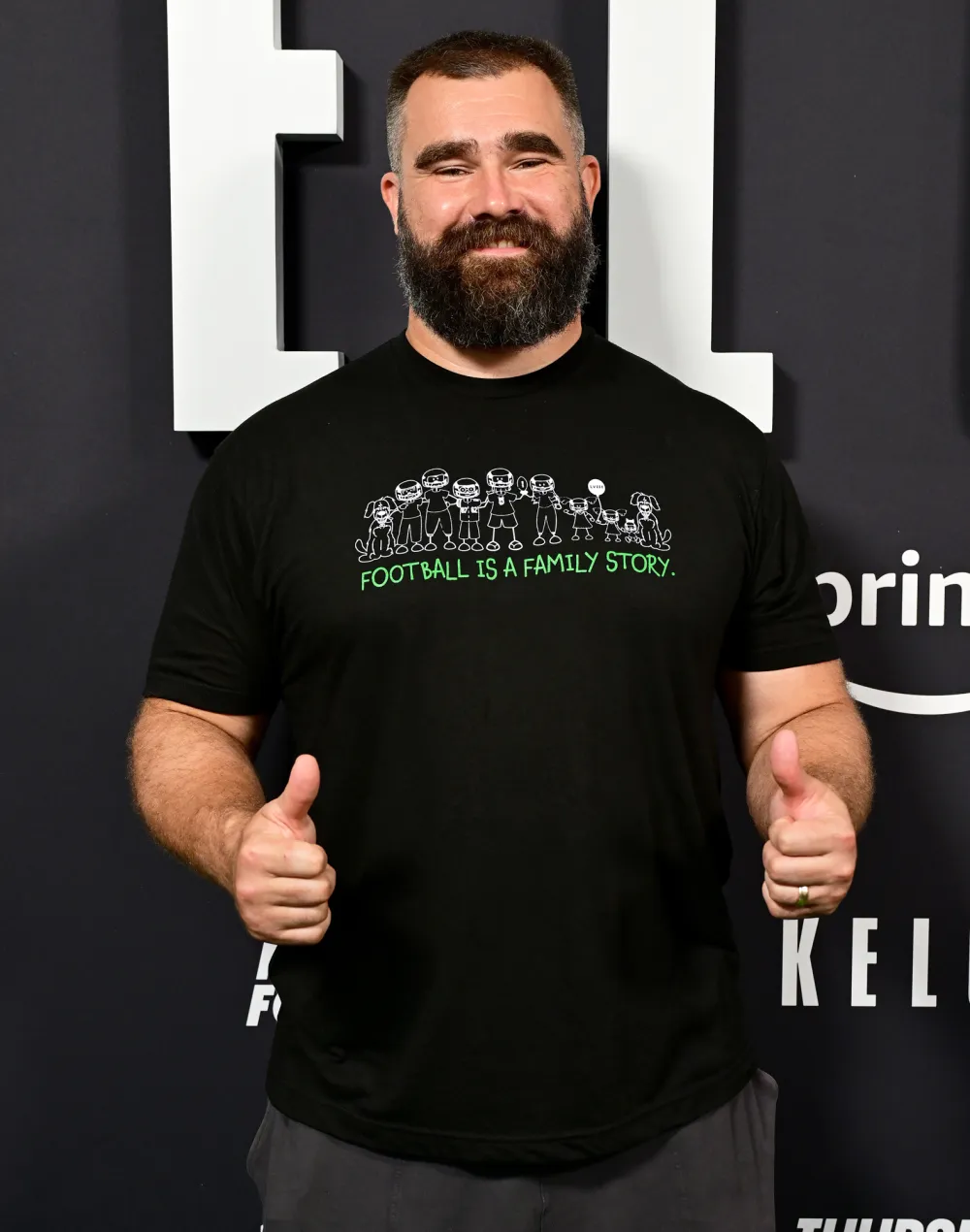 Jason Kelce Jokes About Travis Speaking Dating Taylor Swift into Existence