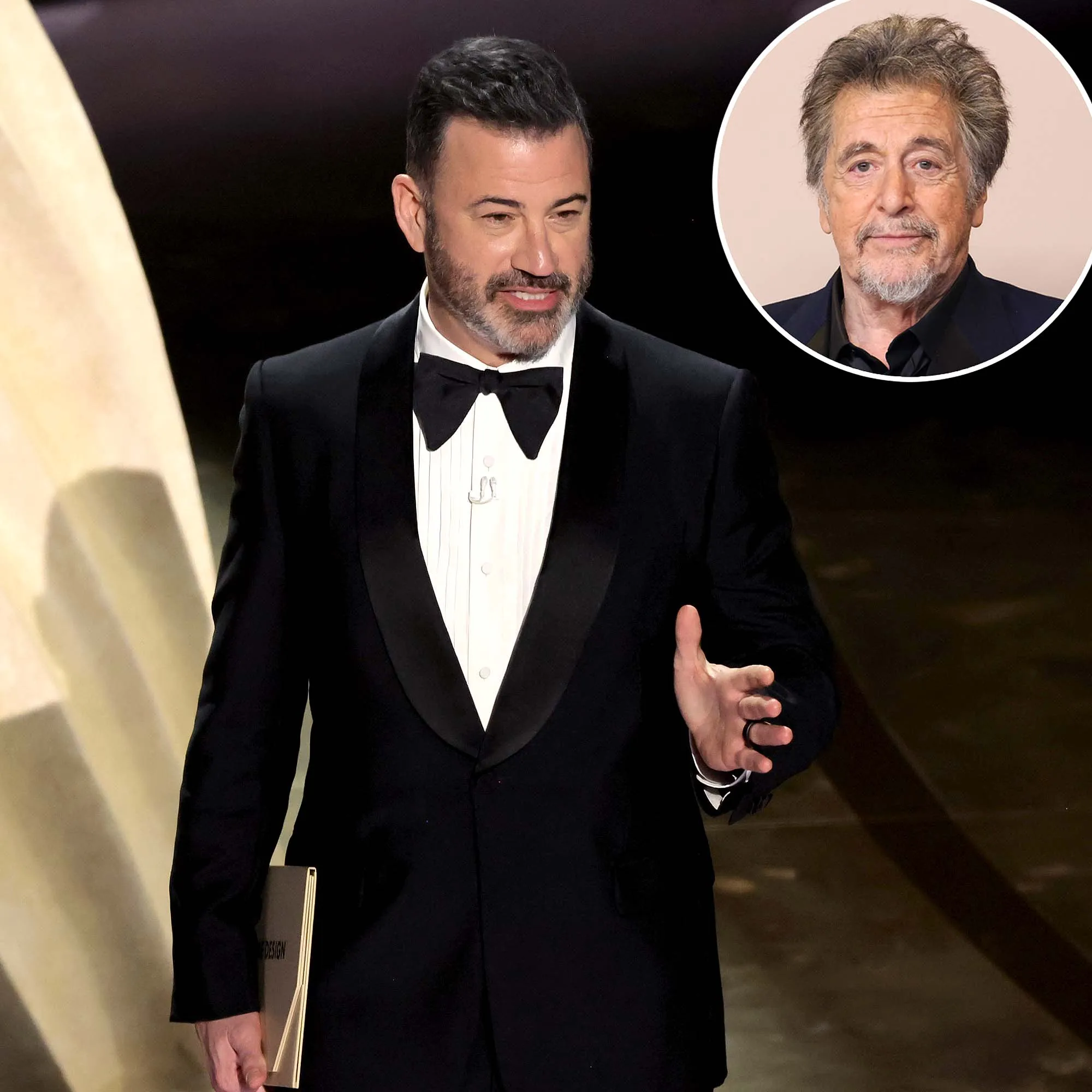 Jimmy Kimmel Jokes That Al Pacino Never Watched Award Shows Before Oscars