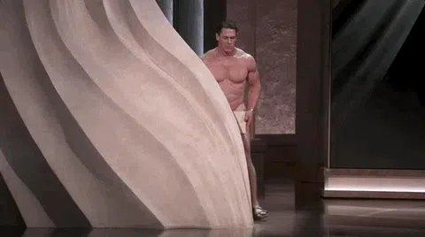 John Cena Goes Naked Nearly While Presenting 2024 Oscars Award After Streaker Skit