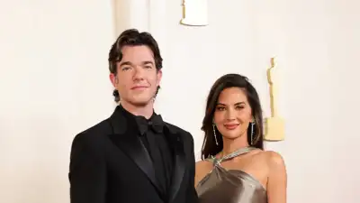 John Mulaney and Olivia Munn Hold Hands on 2024 Oscars Red Carpet