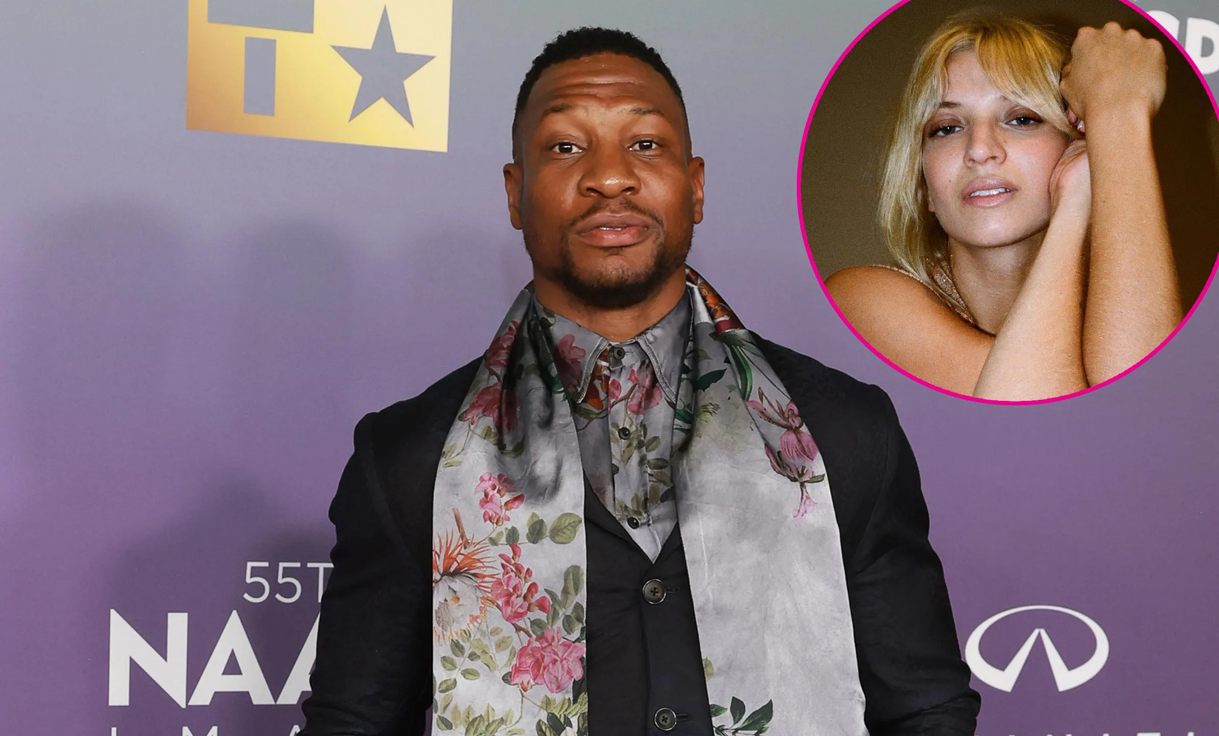 Jonathan Majors Sued for Assault and Defamation By Ex-Girlfriend Grace Jabbari 253