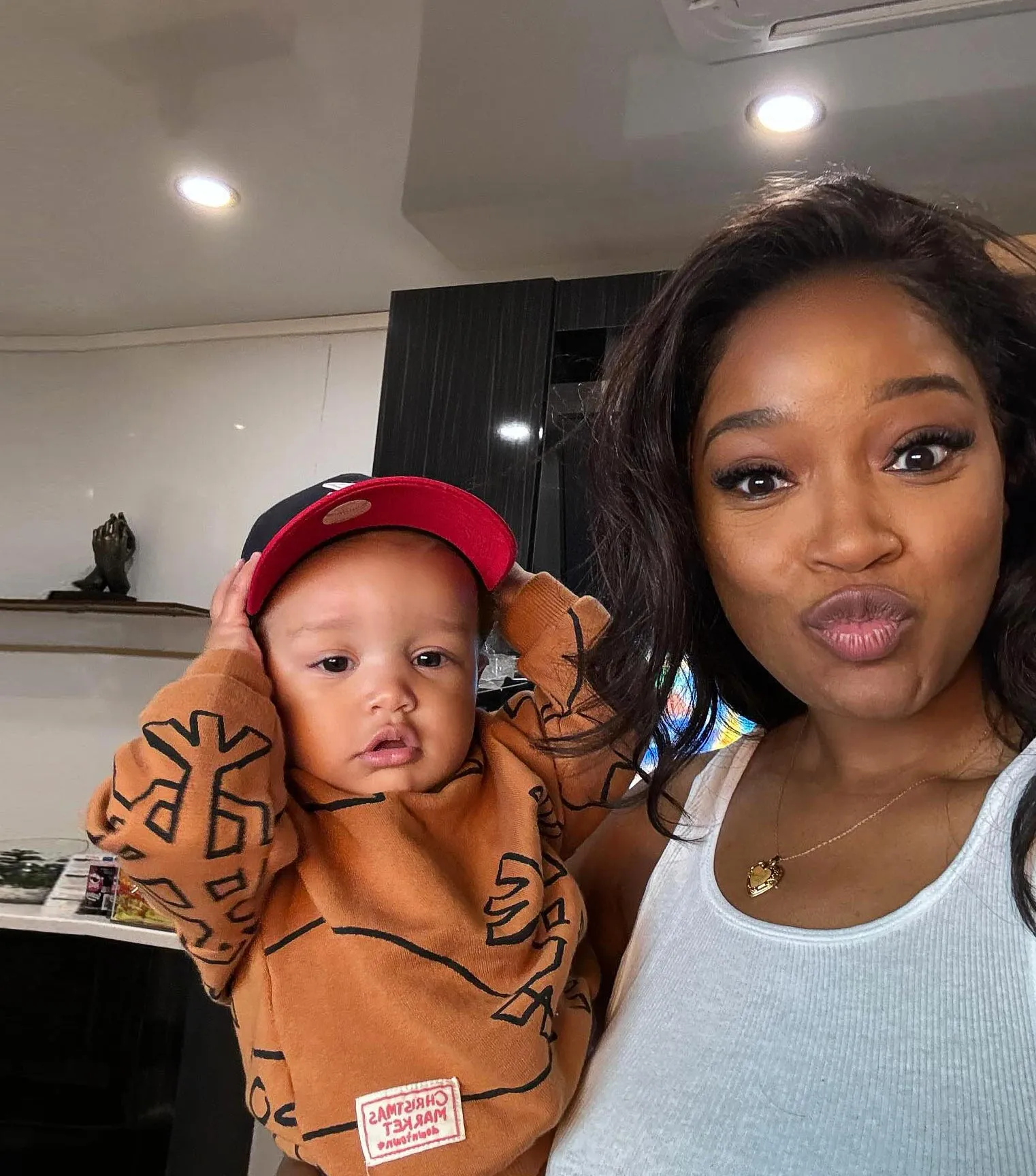 Keke Palmer Shares Video of 1 Month Old Son Leo Uttering His First Word 776