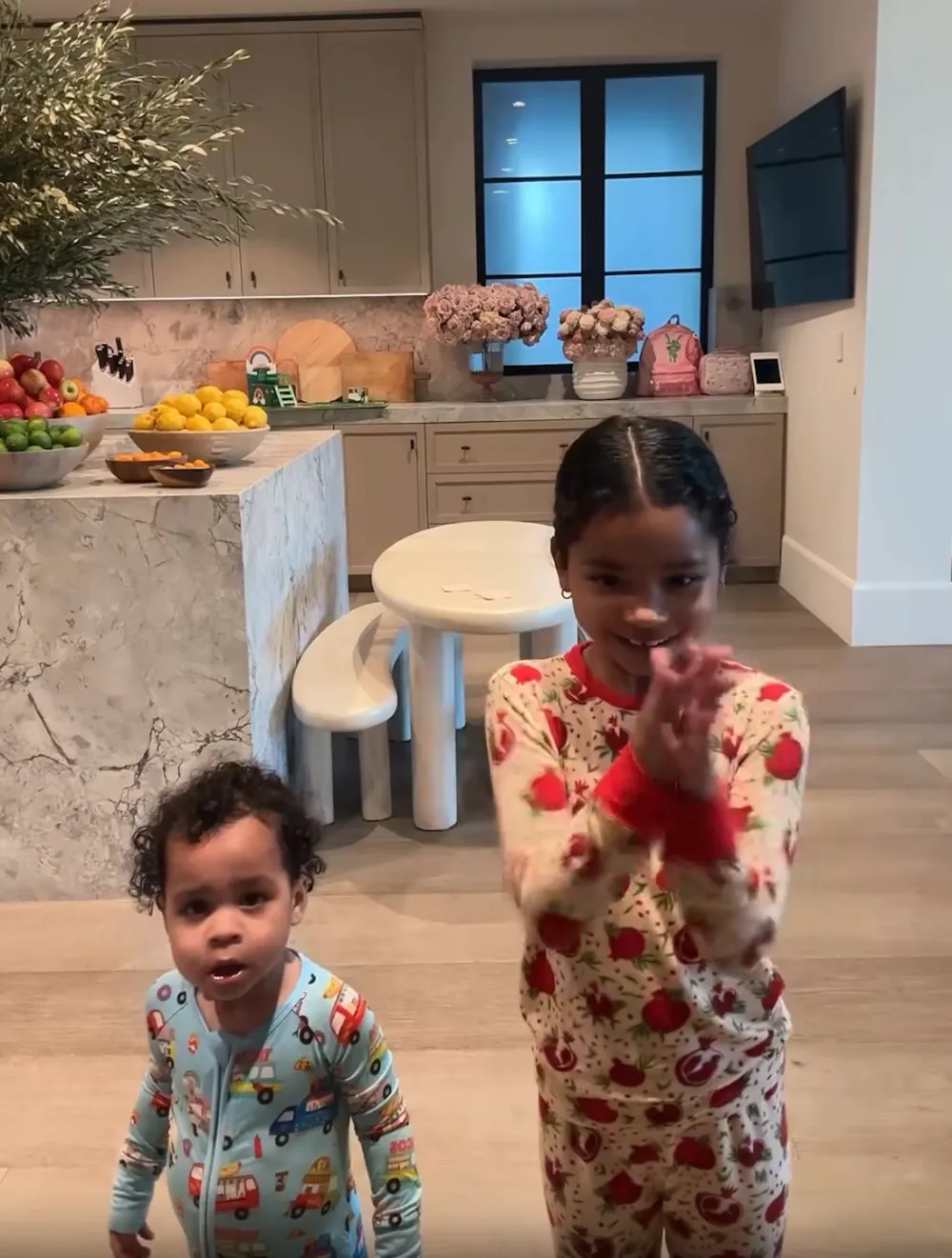 Khloe Kardashian Shares Video of Her Kids Singing to North West s Song