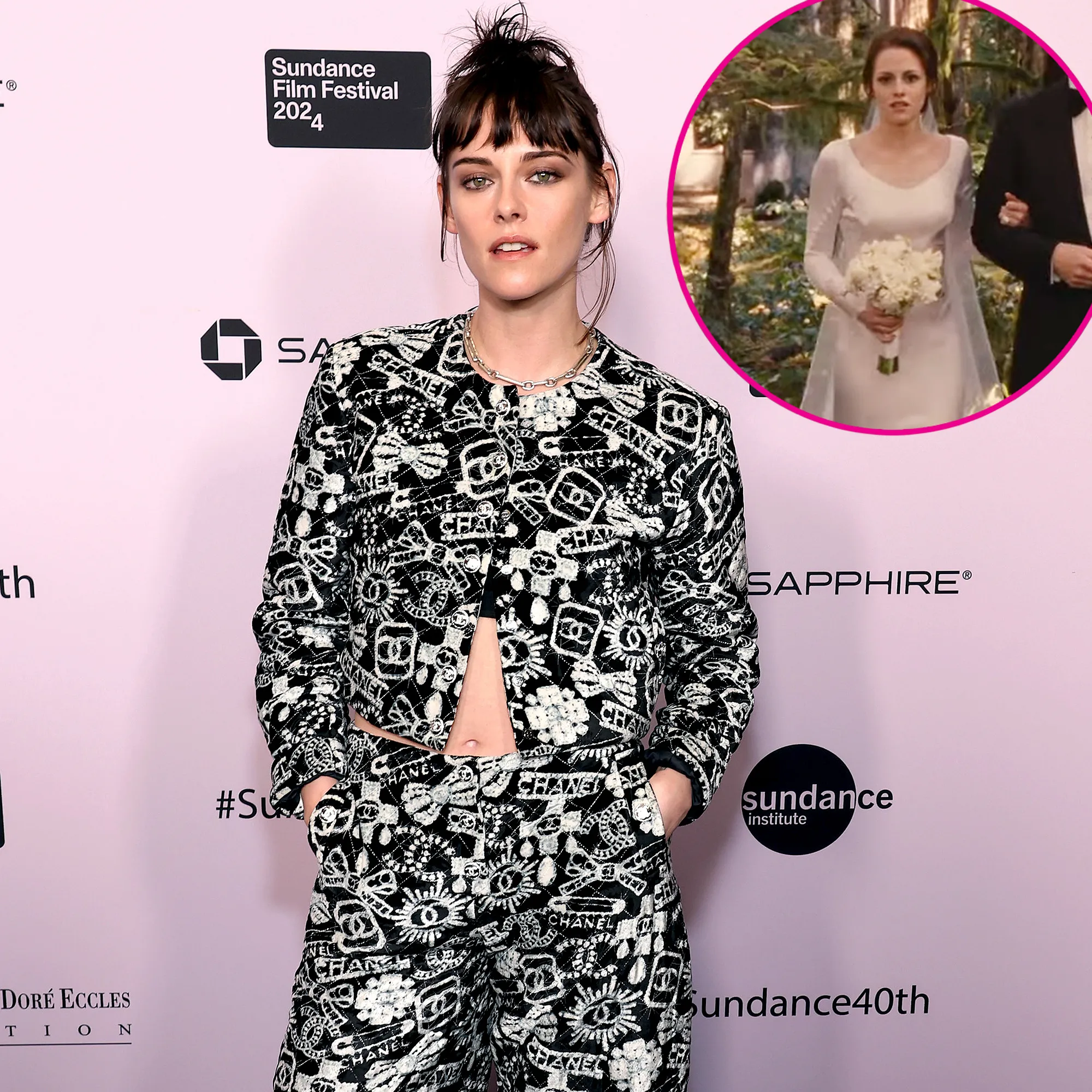 Kristen Stewart Still Loves Bella Swan s Wedding Dress From Twilight So Much