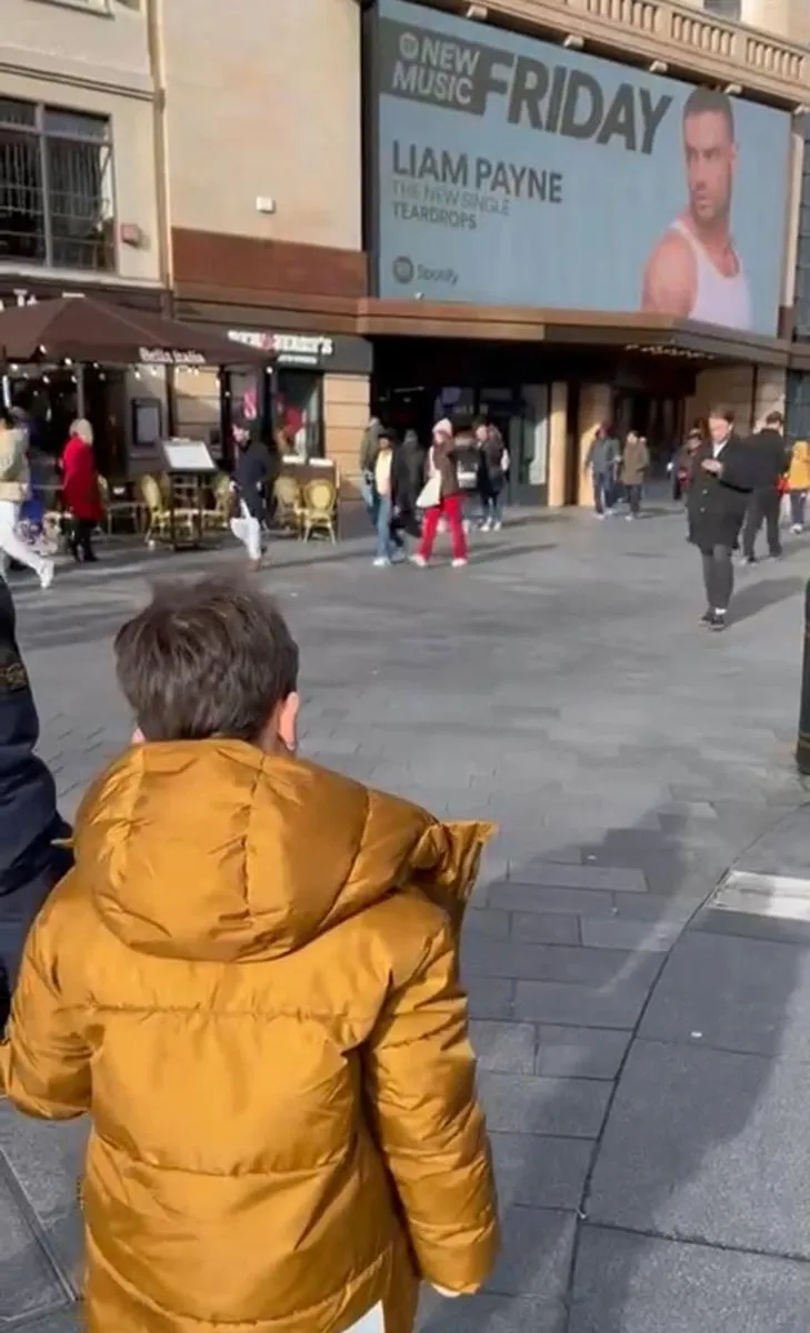 Liam Paynes Son Bear Is All Grown Up in Rare Photo