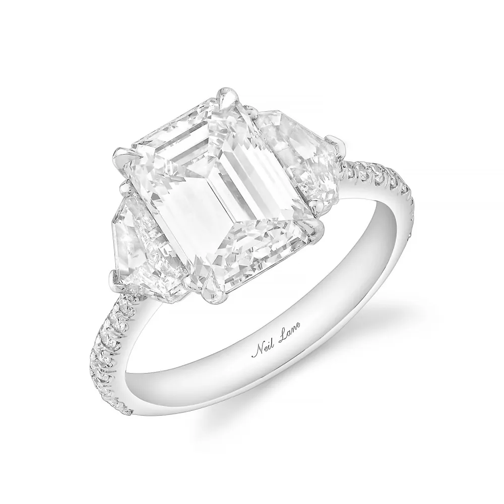 Neil Lane Couture Joey Graziadei Details Picking Out the Perfect Emerald Cut Ring for Kelsey Anderson