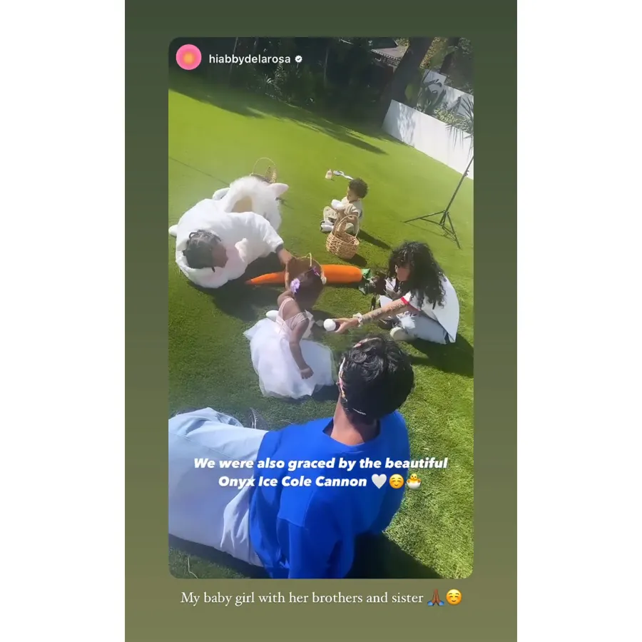 Nick Cannon Celebrates Easter With His Kids