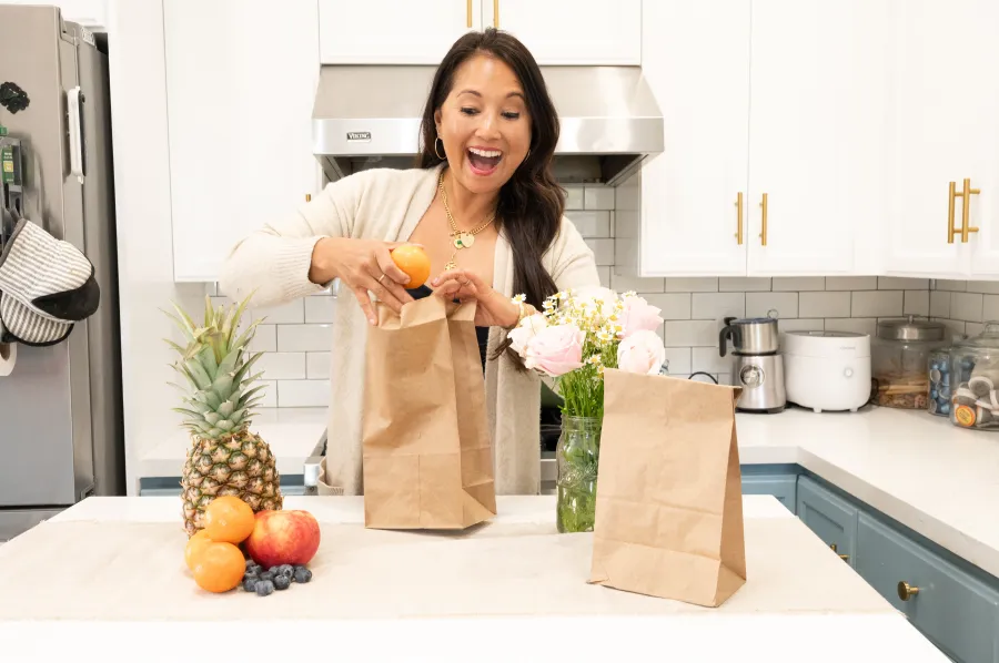 Option 2 packing lunch