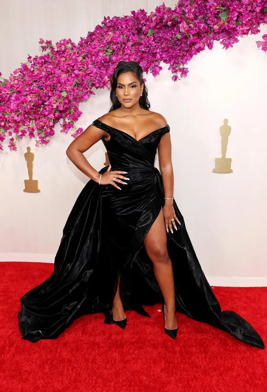 Oscars 2024 Red Carpet 687 Monet McMichael