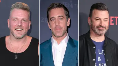 Pat McAfee Couldn t Sleep Over Aaron Rodgers and Jimmy Kimmel s Feud The Block got Real hot 258