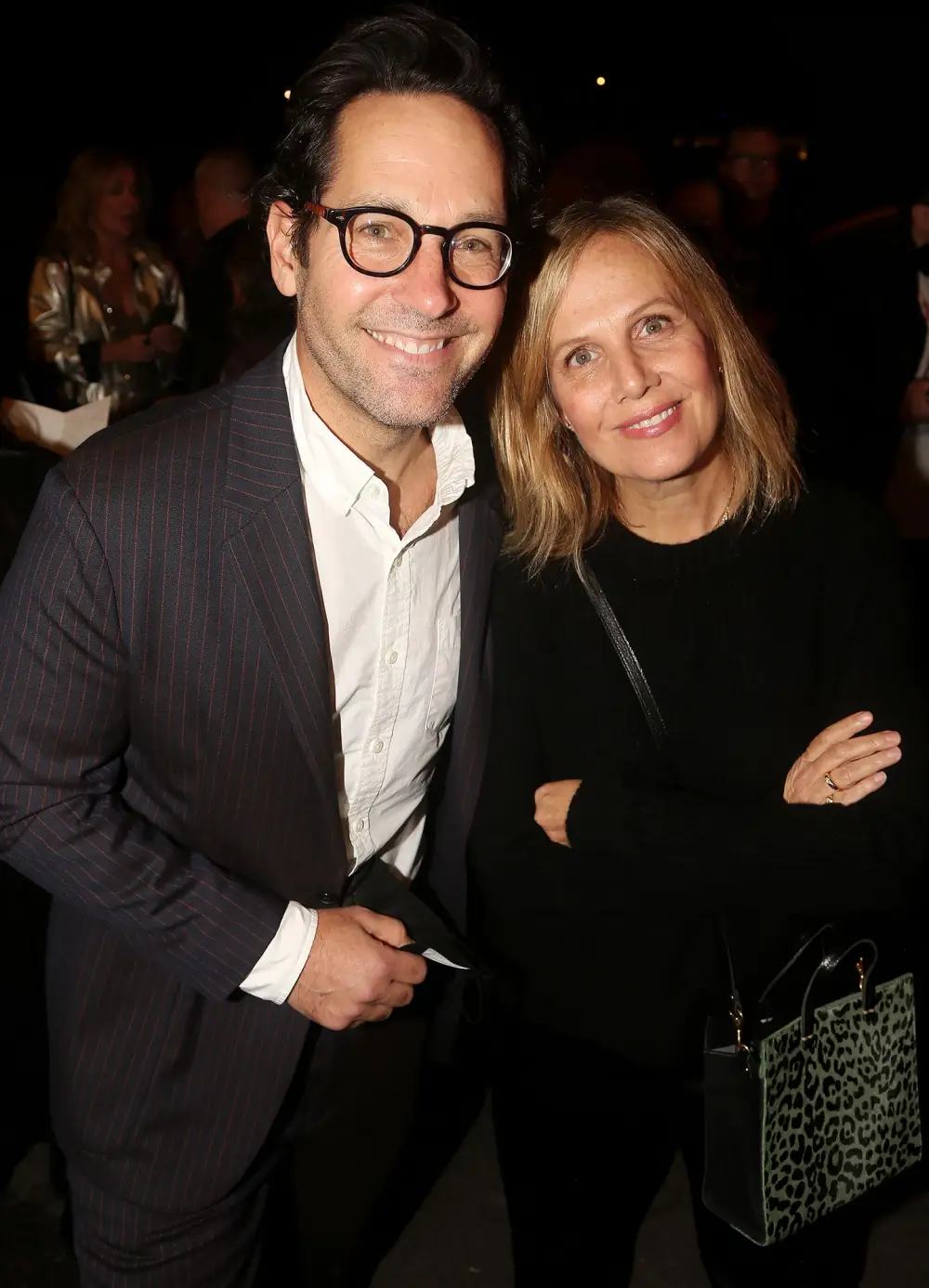 Paul Rudd and Julie Yaeger Paul Rudd Luxury Handbag Shopping Cover 2414