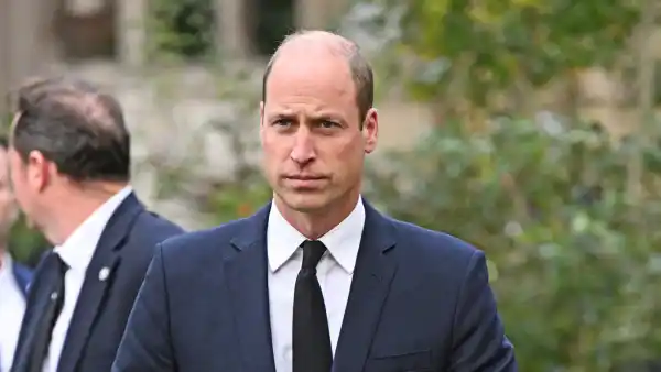 Prince William Attends Thomas Kingston Funeral Without Kate Middleton