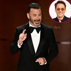 Promo Jimmy Kimmel Asks Robert Downey Jr If Drug Jokes Are Too on the Nose in 2024 Oscars Monologue