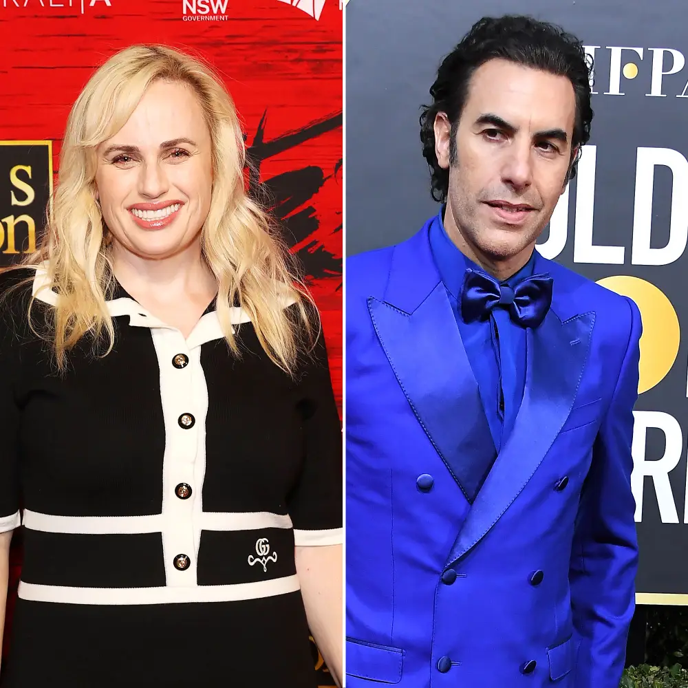 Rebel Wilson and Sacha Baron Cohen