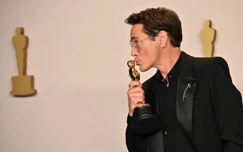 Robert Downey Jr Wins Best Actor in a Supporting Role 2024 Oscars