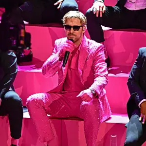 Ryan Gosling Delivers Hilarious Performance of Barbi Im Just Ken
