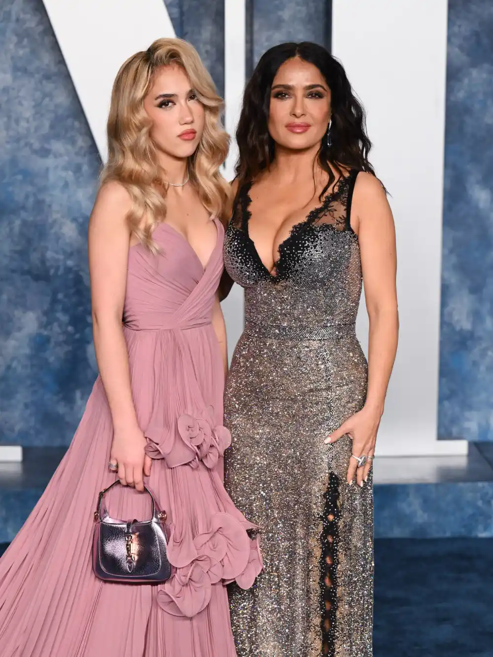 Salma Hayek Shows Off Her Toned Figure in Bikini as Daughter Valentina Snaps Pics