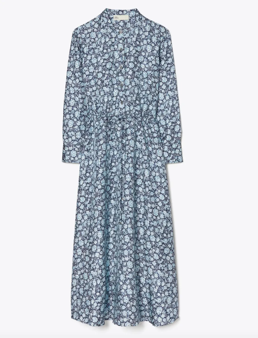 Printed Silk Shirtdress