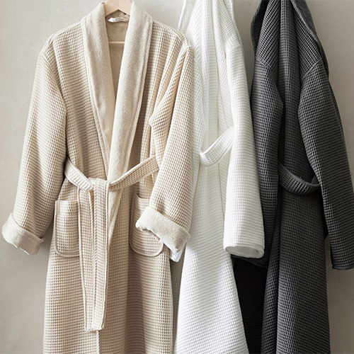Pottery Barn Waffle Weave Resort Robe
