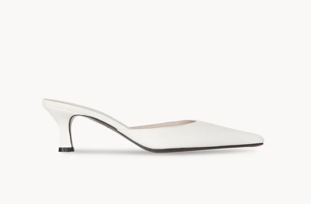 The Row Cybil Mule in Leather