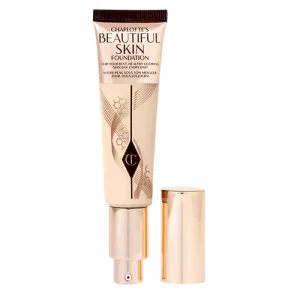 Charlotte Tilbury Beautiful Skin Medium Coverage Liquid Foundation with Hyaluronic Acid