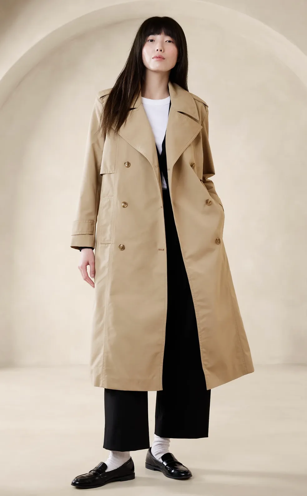 Banana Republic Factory Oversized Trench Coat
