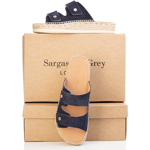 Sargasso & Grey Candy Wide Width Espadrille Sandal