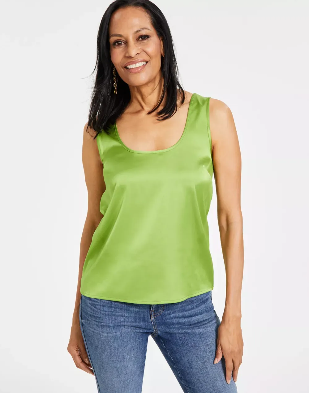 I.N.C. International Concepts Women's Scoop-Neck Tank Top