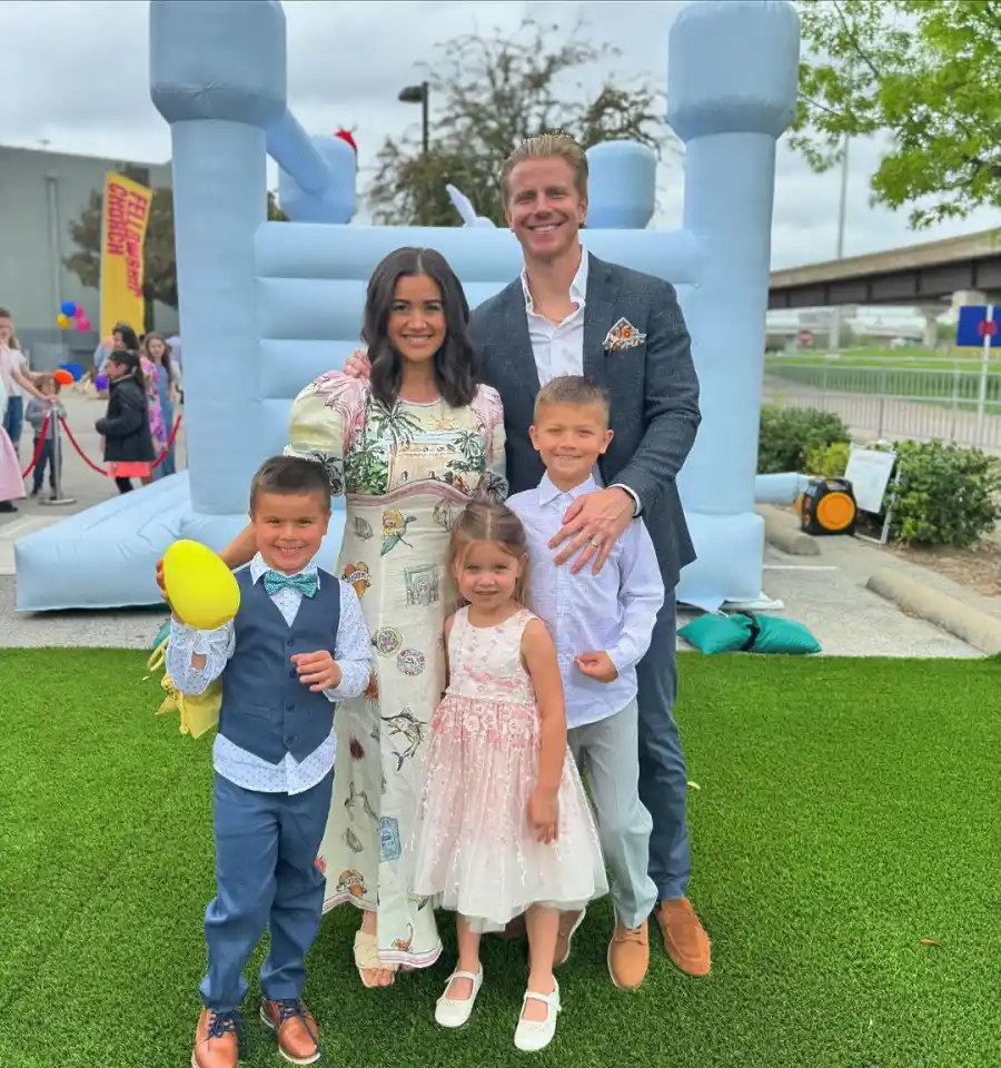 Sean Lowe and Catherine Giudici on Easter