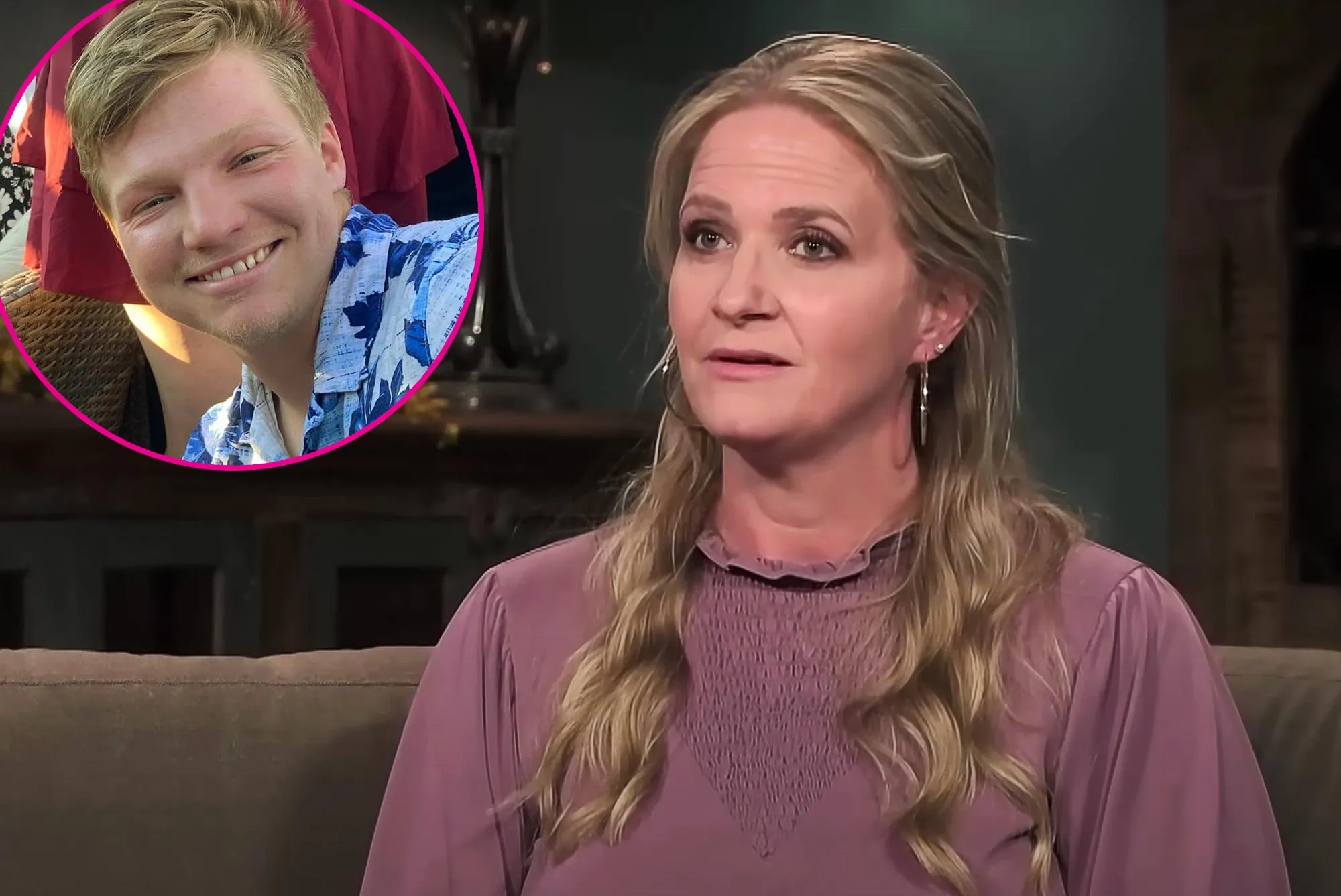 Sister Wives Christine Brown Revisits Family Photos With Garrison Scrambling for Another Glimpse 868