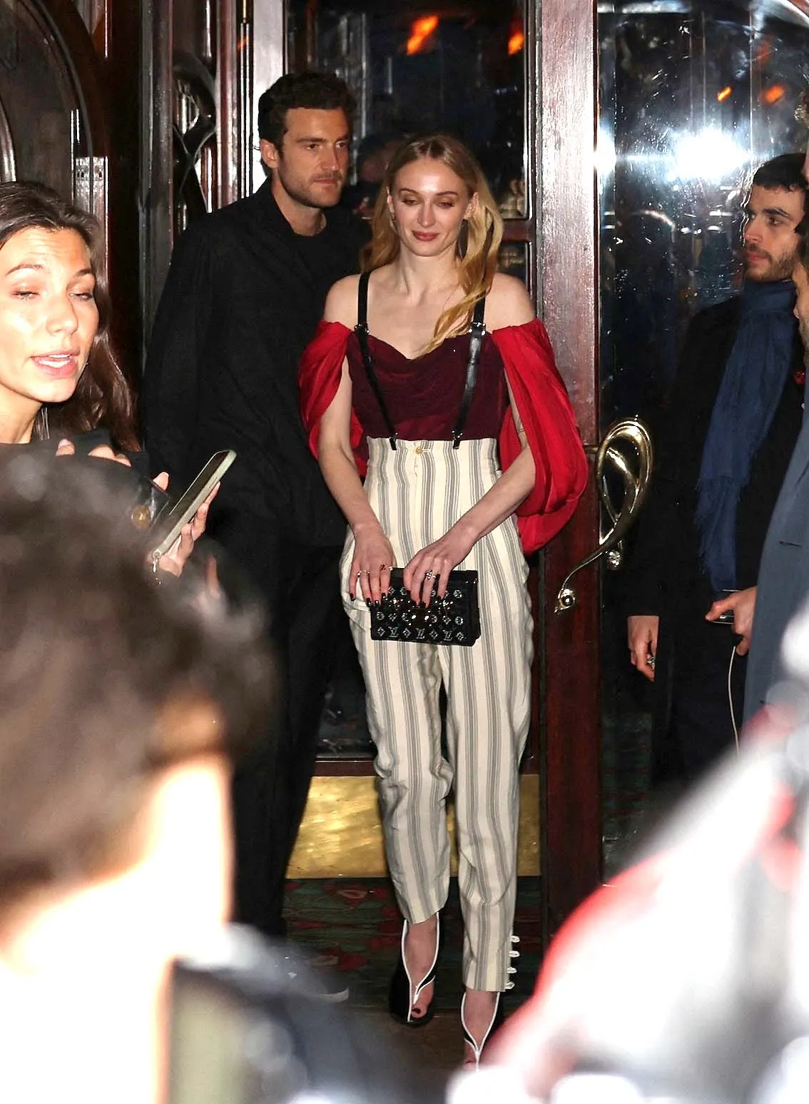 Sophie Turner and BF Perry Pearson Party in Paris