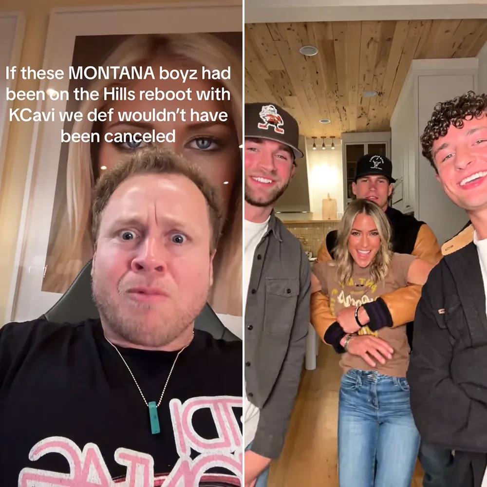 Spencer Pratt Has Hilarious Reaction to Kristin Cavallari&rsquo;s Montana Boyz Debut