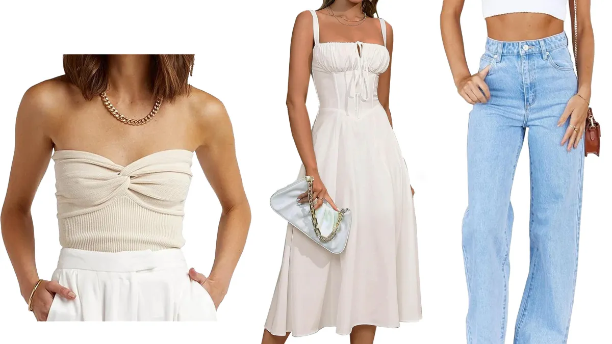 Spring transitional fashion finds for athletic body