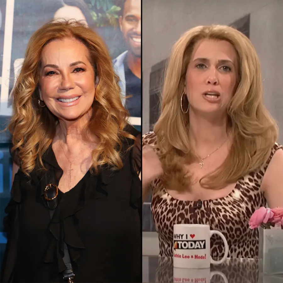 Stars Who Reacted to Being Parodied on Saturday Night Live 643 Kathie Lee Gifford Kristen Wiig