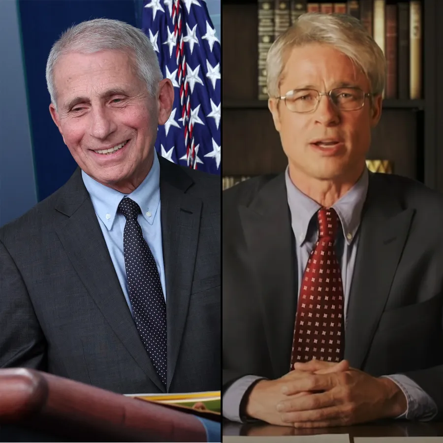 Stars Who Reacted to Being Parodied on Saturday Night Live 652 Anthony Fauci Brad Pitt