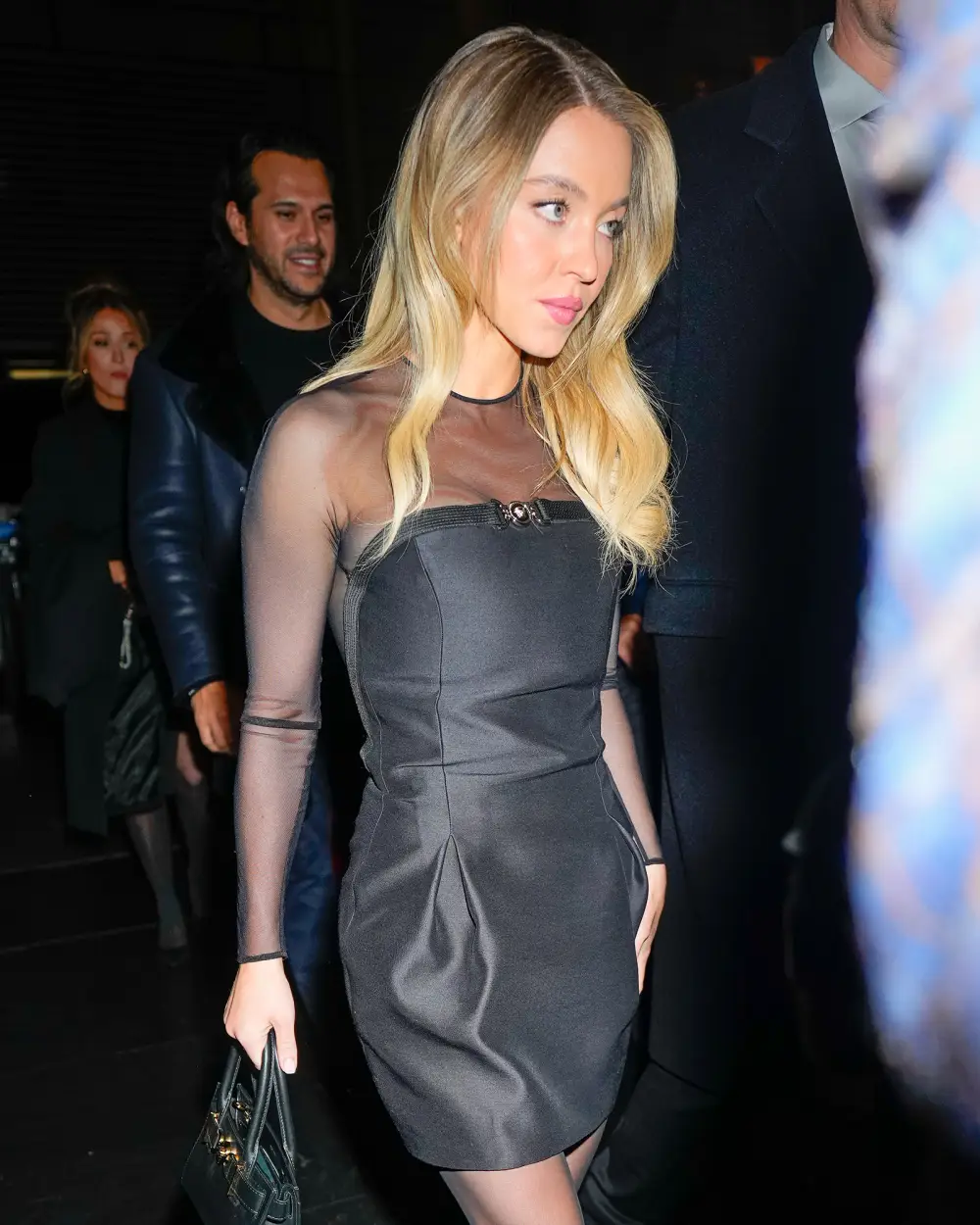 Sydney Sweeney's Fiance Jonathan Davino Joins Her for 'SNL' Afterparty After Monologue Shout-Out