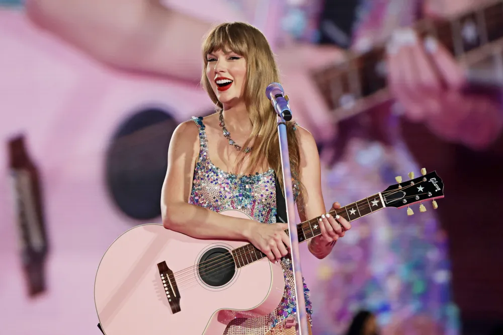 Taylor Swift Noticeably Skips Football Lyric