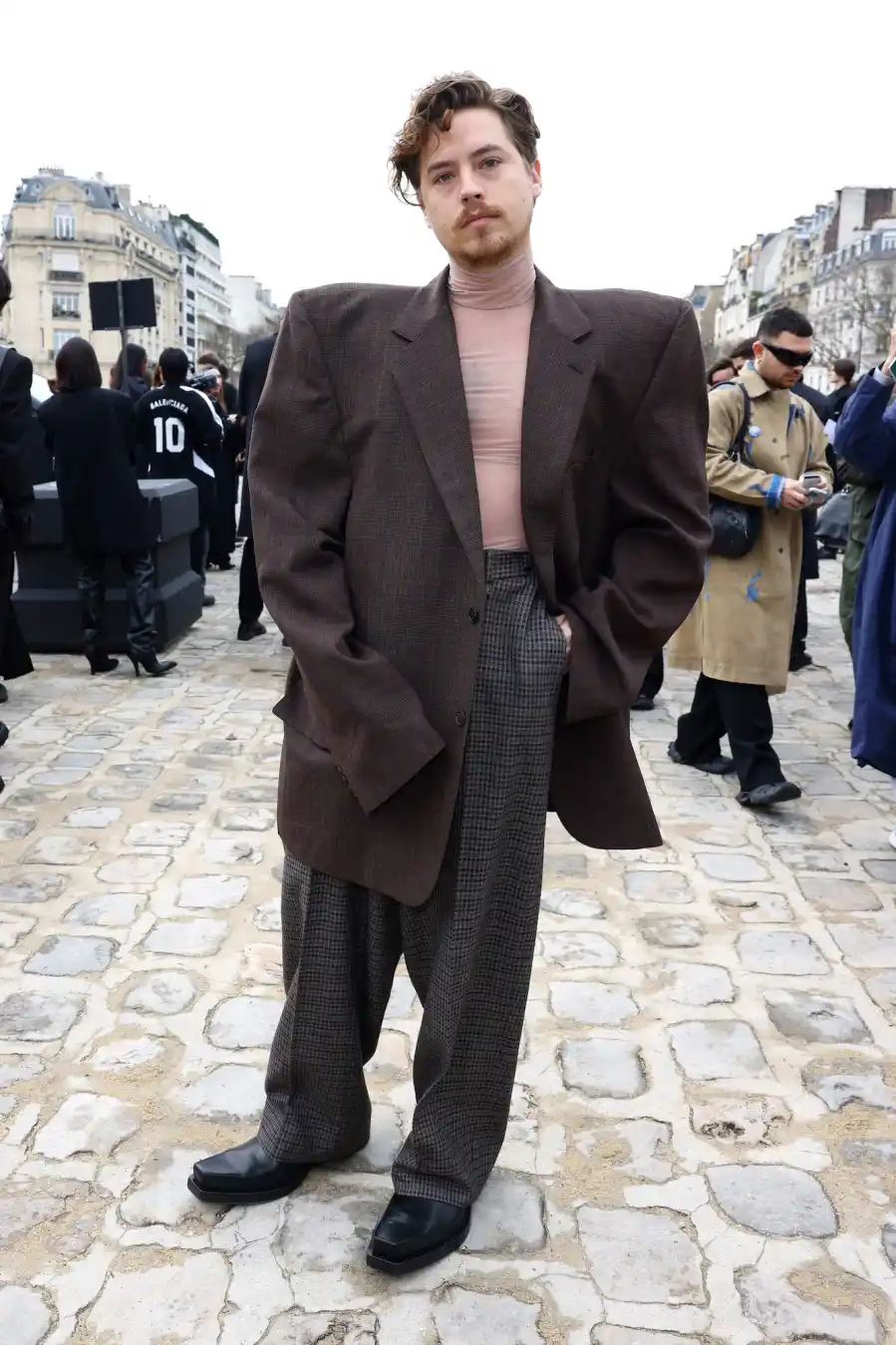 The Best Celebrity Sightings at Paris Fashion Week Winter 2024