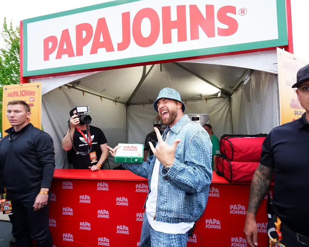 Travis Kelce Recalls Eating a 30 Slice Pizza
