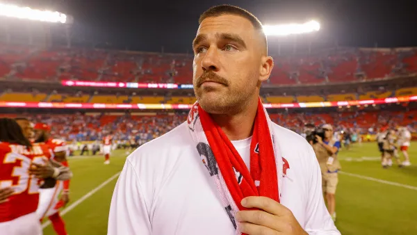 Travis Kelce Says Hes Trying to Drop Less F Bombs on New Heights Fails 10 Minutes Later