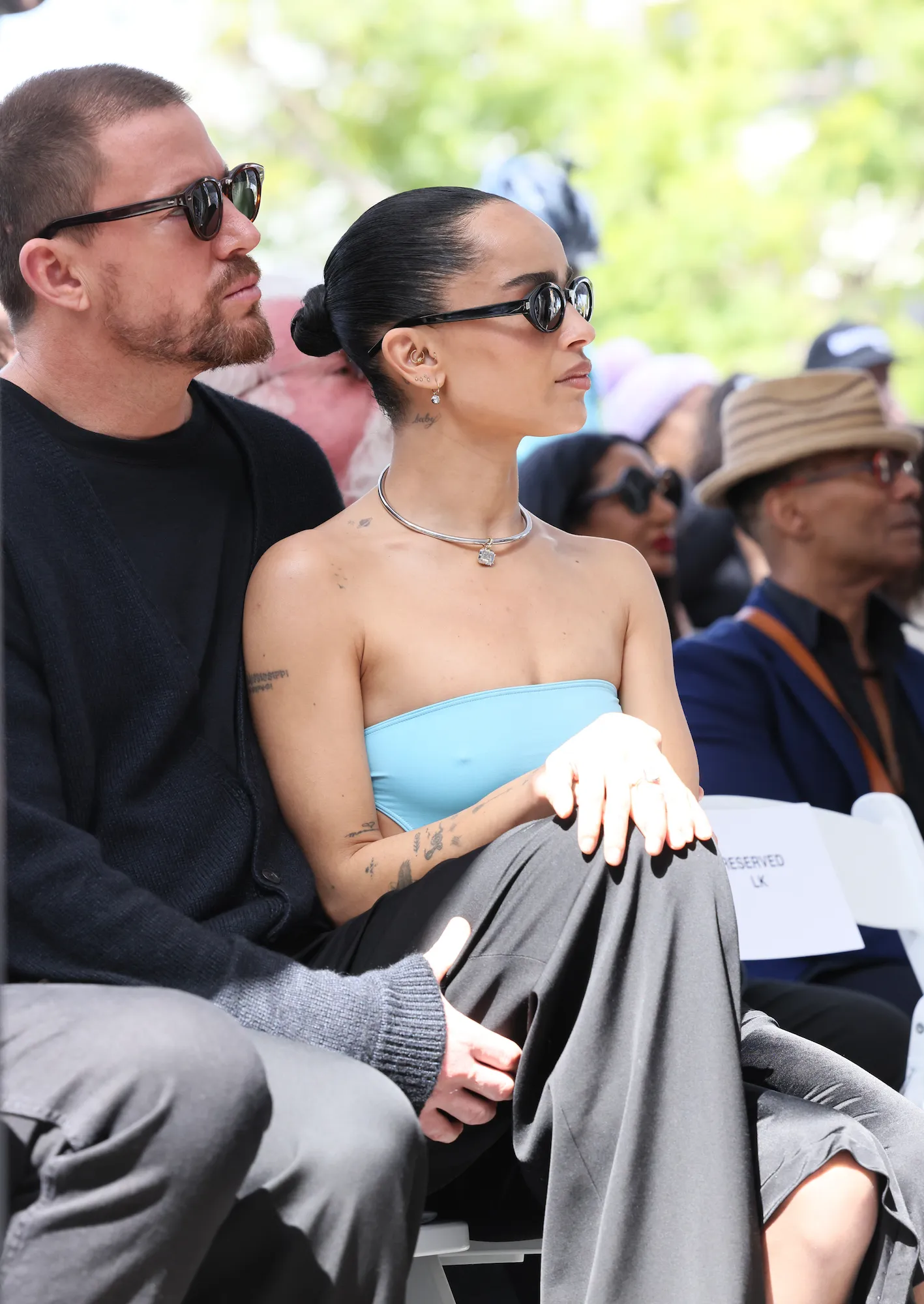 Zoe Kravitz Brings Fiance Channing Tatum to Lenny s Walk of Fame Event