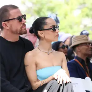 Zoe Kravitz Brings Fiance Channing Tatum to Lenny s Walk of Fame Event