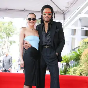 Zoe Kravitz Hilariously Roasts Dad Lenny Kravitz s Fashion Choices at His Walk of Fame Ceremony 967