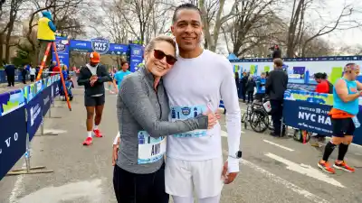 Amy Robach and T.J. Holmes Run Half Marathon Together in New York City: ‘Let’s Do This!’