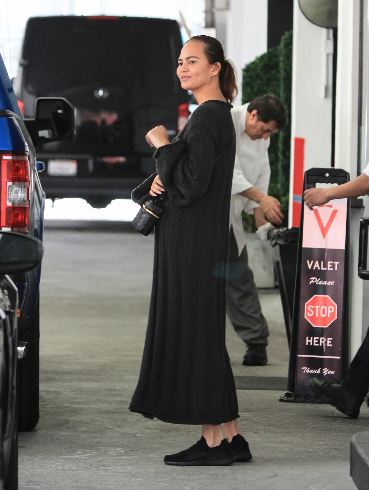 Chrissy Teigen in Beverly Hills on March 28, 2024.